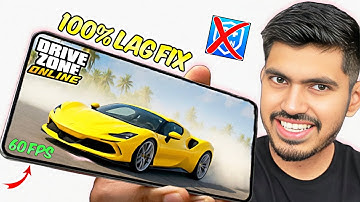HOW TO FIX LAG IN DRIVE ZONE ONLINE | DRIVE ZONE ONLINE LAG FIX