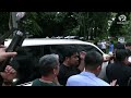 Jinggoy Estrada leaves Sandiganbayan after posting bail for graft case