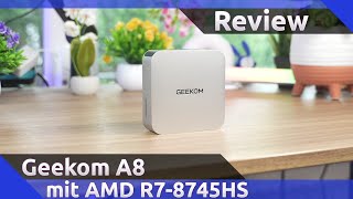 🚀 Geekom A8 Mini-PC im Test – kompakt, stark & günstiger! Review (2025)