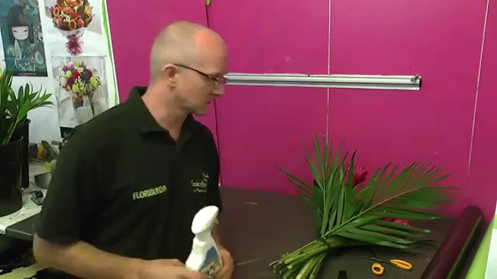 Tutorial how to make a handtied bouquet