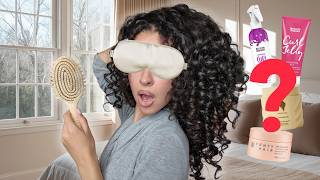 I Did My Curly Routine BLIND.