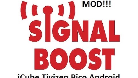 iCube Tivizen Pico Android 2 (mod) signal boost DIY
