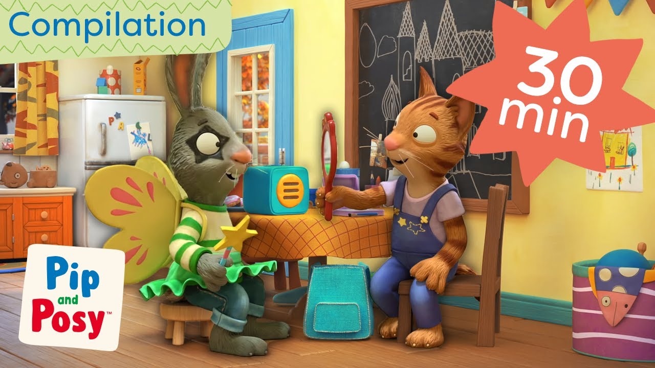 Let's Have Fun with Pip, Posy and Friends! @pipandposy  | 30 Minutes Compilation