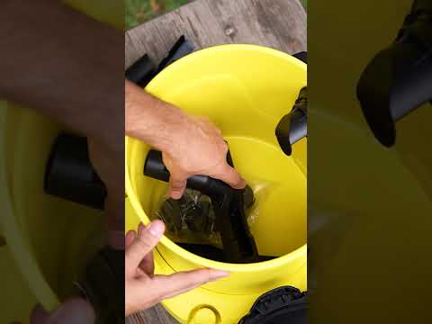 Распаковка хозяйственного пылесоса WD 3