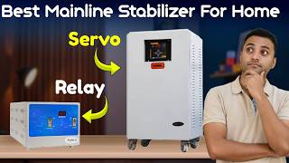 Servo Stabilizer Vs Normal Stabilizer | Stabilizer For Home Mainline | Best Stabilizer For Home