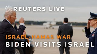 LIVE: US President Joe Biden lands in Israel