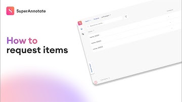 How to request items