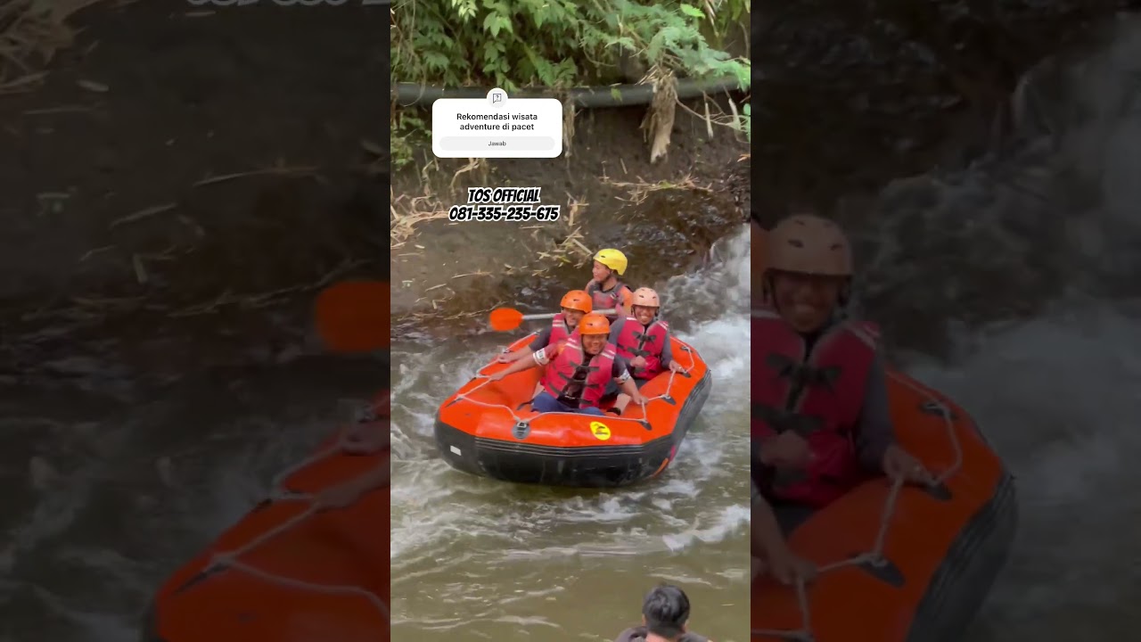 Wisata rafting pacet mojokerto