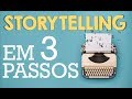 Dicas de Storytelling: Uma história em 3 PASSOS!