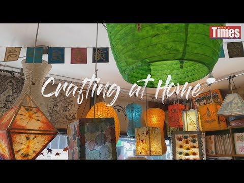 Peepal Leaves Lamp shade Lokta Paper lamp shade Hand Made Lamp Shade Nepal