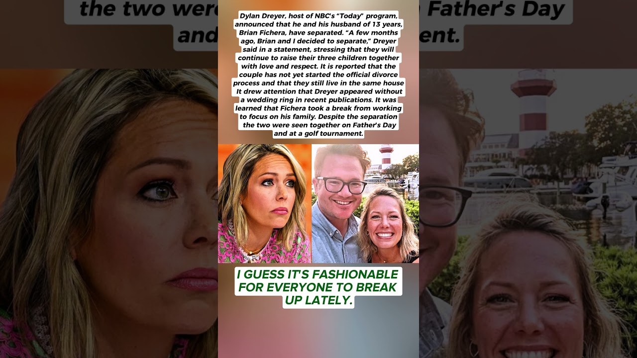 “Today” Anchor Dylan Dreyer and Husband Brian Fichera End 13-Year Relationship