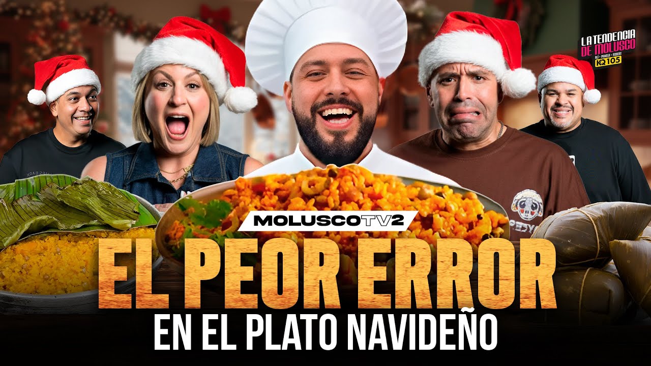 Chef Rosa Errores en los Platos Navideños / Chef Rosa, La Tendencia de Molusco ...