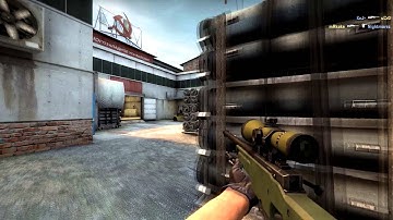 ESEA Clutch 1vs3 AWP "Shots were fired!"