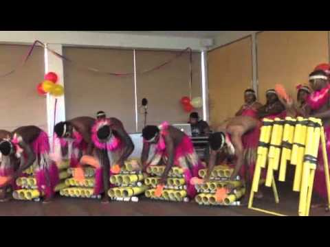 Bamboo Band From Bouganville Papua New Guinea