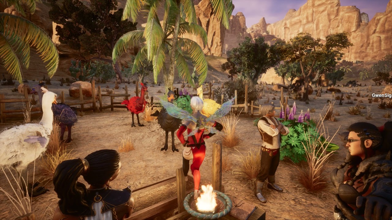 Harleficent Plays Conan Exiles Chocobo Farm YouTube