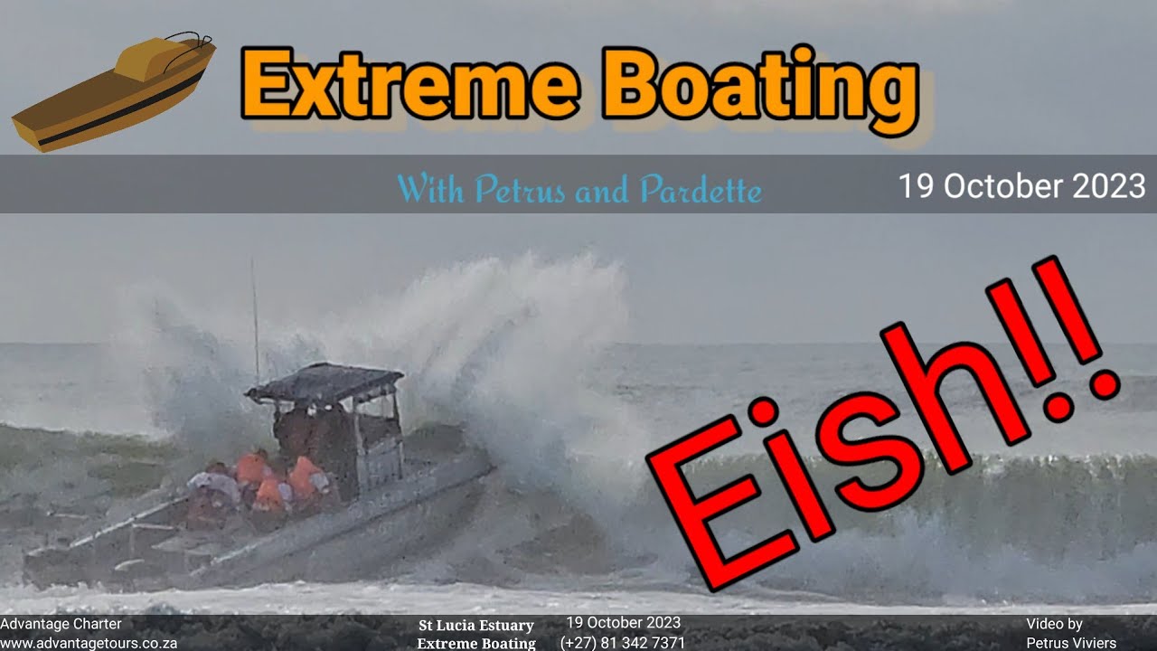Extreme Boating - 19 October 2023 - Eish Skigh - That was close