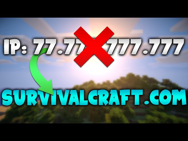 FREE Custom Minecraft Server IP 