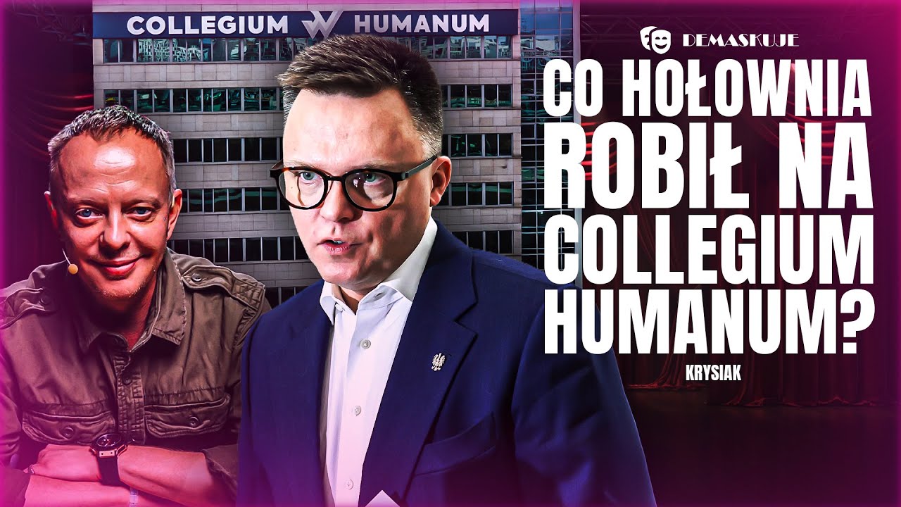 TO ON ODKRYŁ AFERĘ COLLEGIUM HUMANUM. TERAZ UJAWNIA KULISY