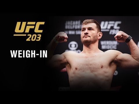 UFC 203: Official Weigh-in