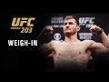 UFC 203: Official Weigh-in