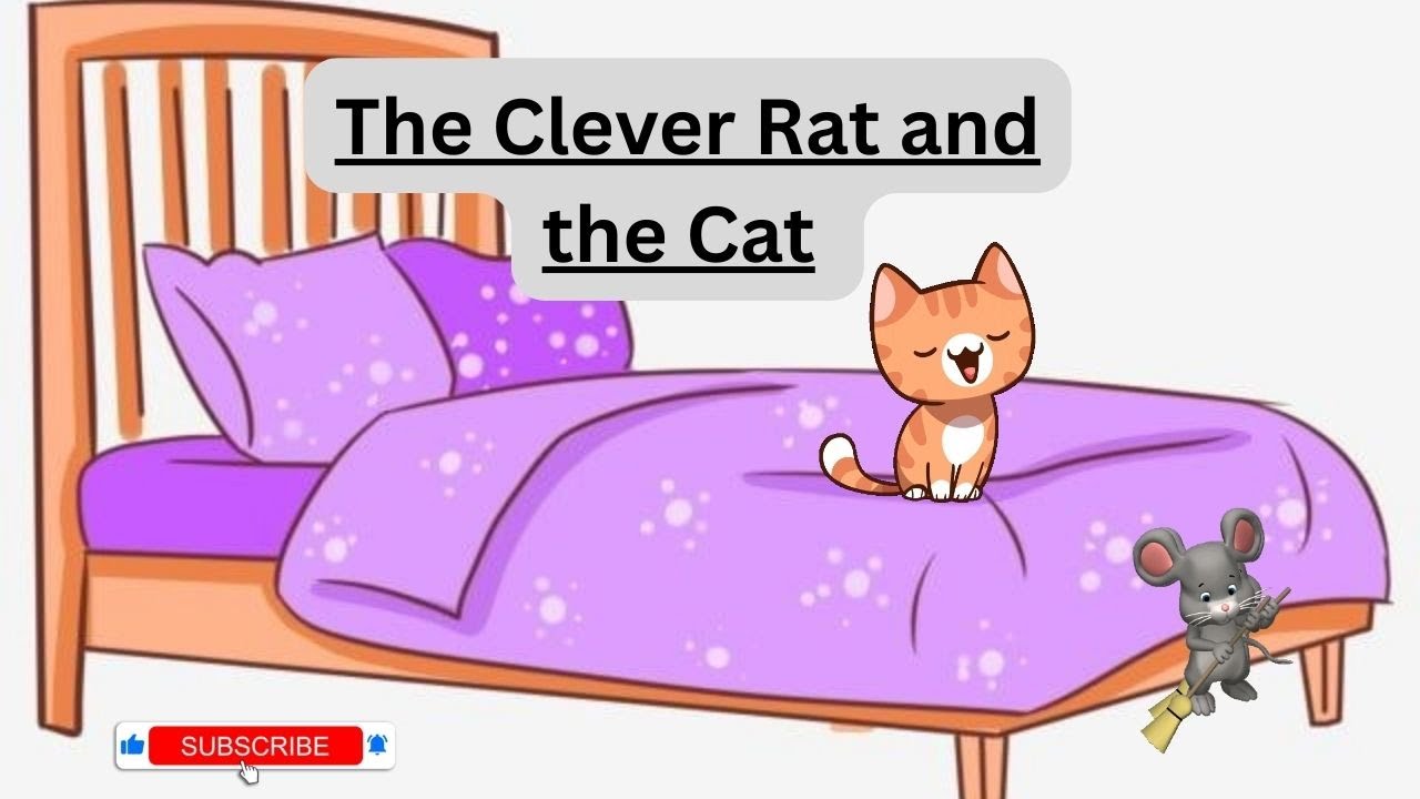 The Clever Rat and the Cat | Short Moral Story for Kids 2025 |viral