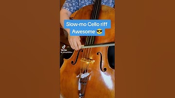 Thumbnail of Slow-mo Cello Riff 😎
