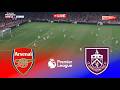 ARSENAL Vs BURNLEY English Premier League 2026 Pes 21 Gameplay Simulation 