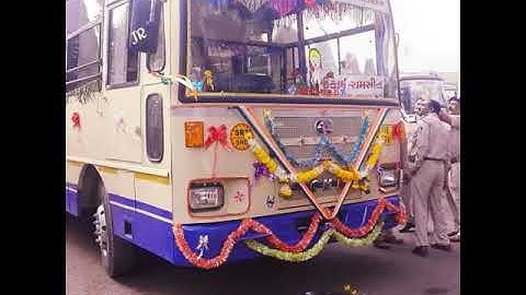 GSRTC bus deluxe express 2019