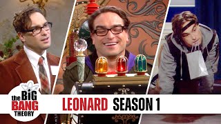 Unforgettable Leonard Moments (Season 1) | The Big Bang Theory