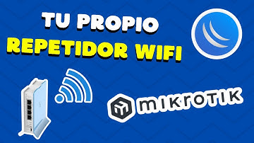 Convierte tu MikroTik en REPETIDOR WIFI!