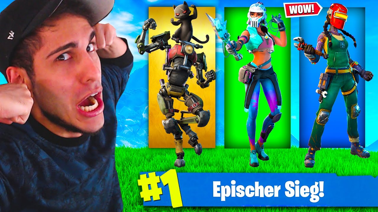 Zufällige BOSS Skin Waffen ITEM Challenge VS. Standart Skill