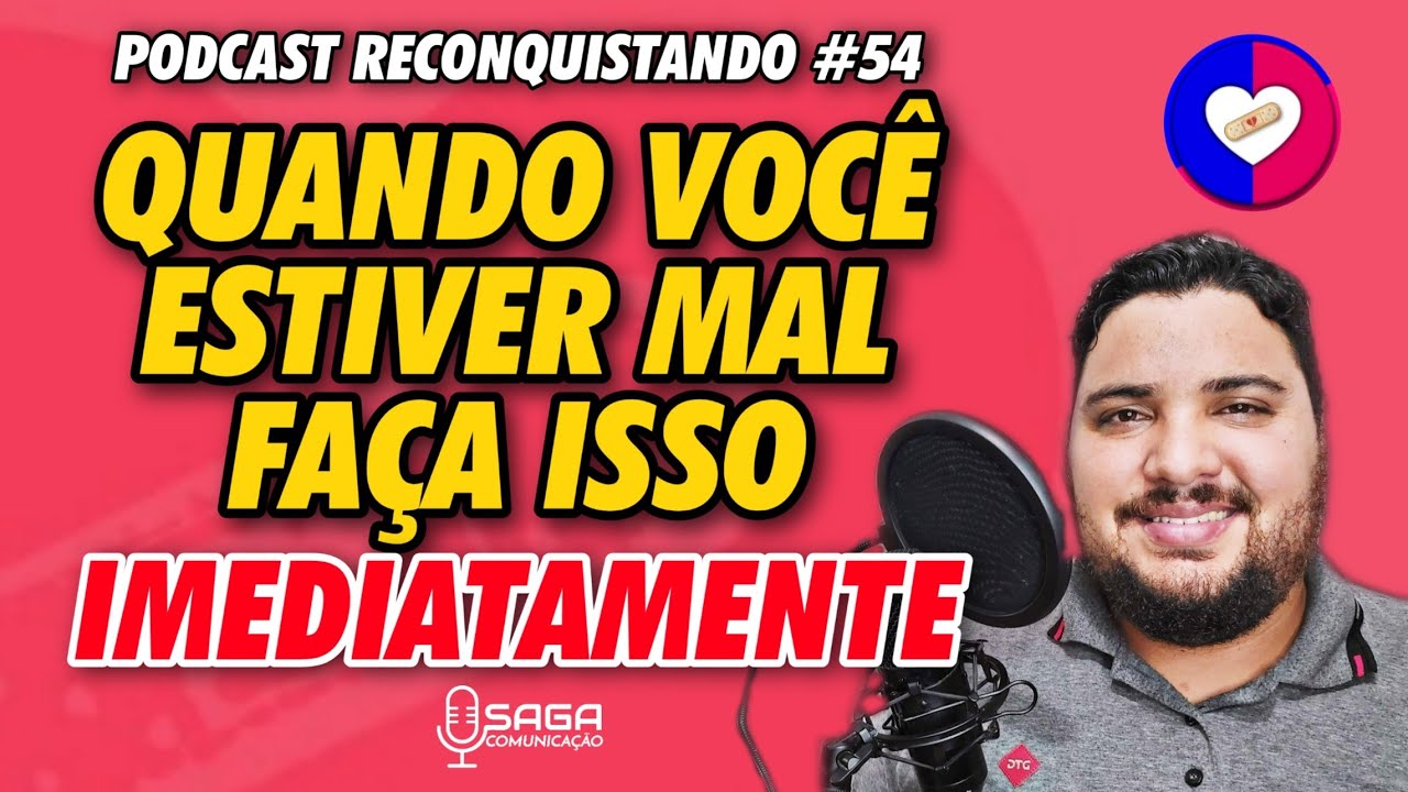 É ASSIM que você VENCE A DOR DO TÉRMINO | Podcast Reconquistando #54 | Allam Fillipe