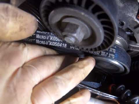 2008 VW Jetta 2.5 Serpentine belt replacement