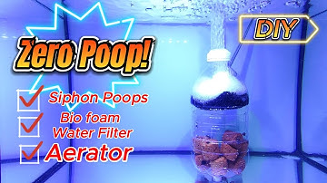 DIY Aerator Siphon Filter | DIY Bio Foam Filter | DIY Aquarium Filter