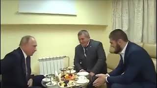 ПОЛНОЕ ВИДЕО встречи Путина и Хабиба