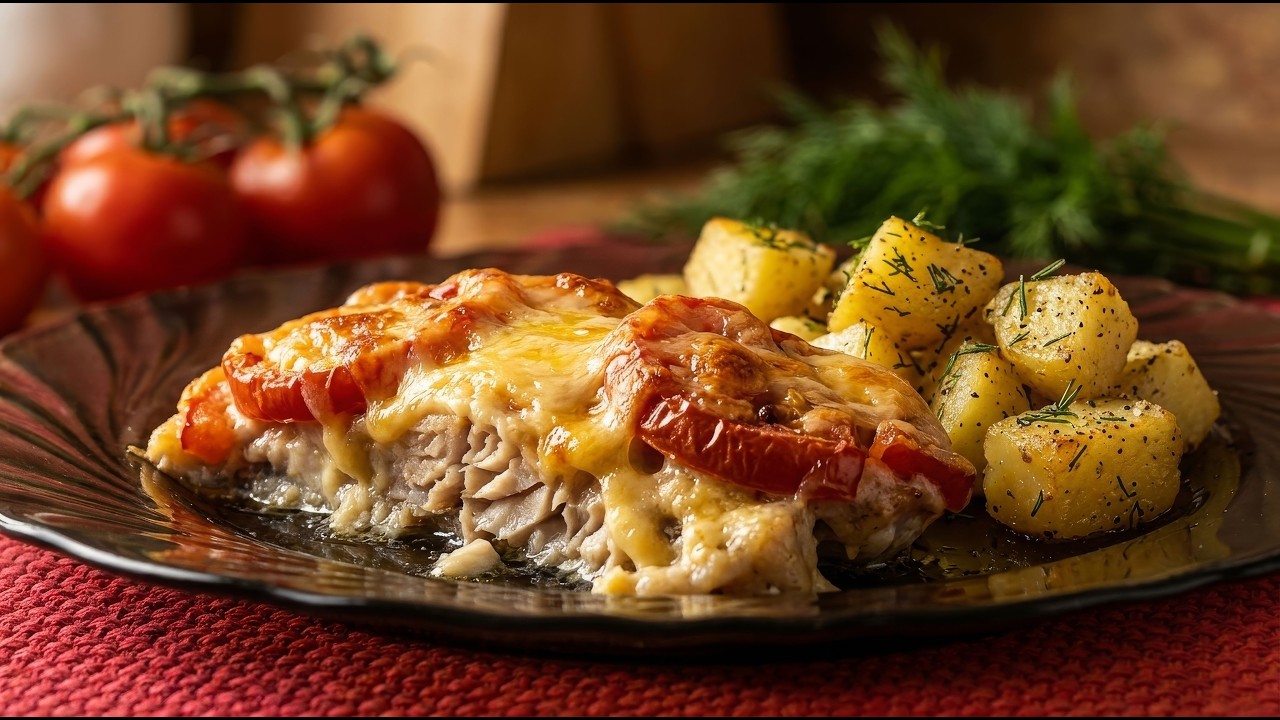 Сом под помидорами - рецепт приготовления. Вкусно и аппетитно!