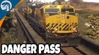 HEAVY TRAIN ON DANGEROUS MOUNTAIN PASS | Train Mechanic Simulator 2017 Gameplay screenshot 5