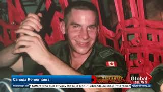 Remembrance Day: Silver Cross mother remembers son lost in friendly fire accident