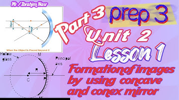 Science | Prep.3 | properties of images formed by Spherical Mirrors | Part 2 | Unit (2) | Lesson (1)