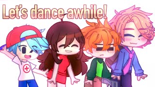 Let’s dance awhile | BF, GF, Pico, Senpai |⚠️Minor flash | Gacha Club, FNF