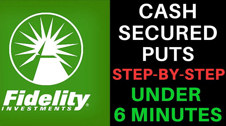 How To Sell Cash Secured Puts For A Complete Beginner On Fidelity!
