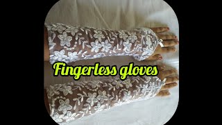 How to make fingerless gloves/sabi&#39;s creation