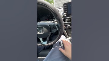 2021 Honda Accord key test after reprogram