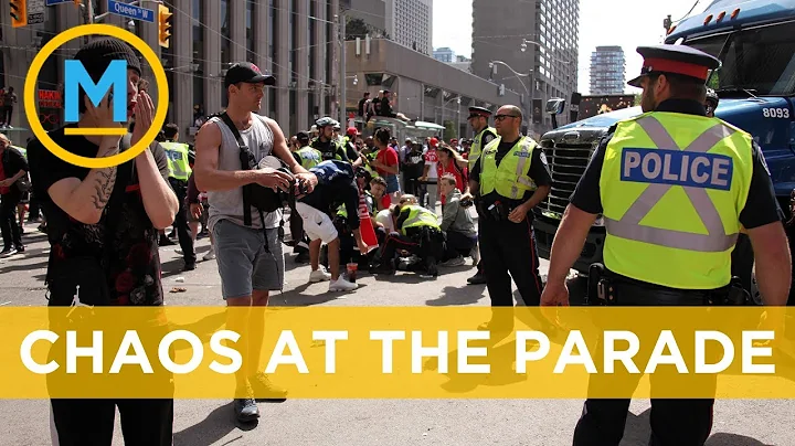 Woman who was in the crowd at the Raptors parade s...