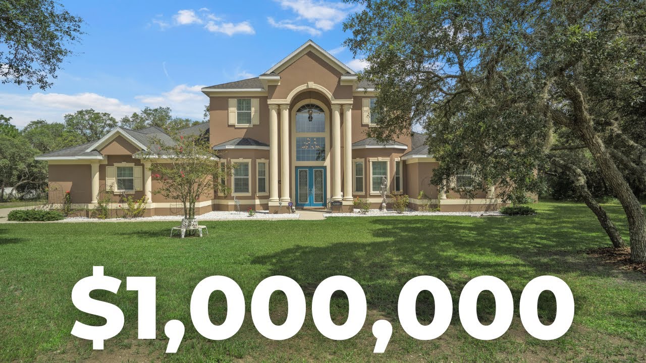 🐴 ENORMOUS 6-Acre Custom Pool Estate w/ an EXPANSIVE Backyard, Neighbor-Less & Massive Rooms Inside