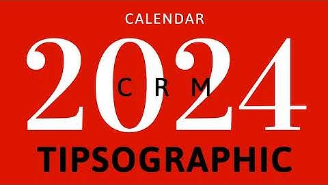 [FREE] Excel / Google Sheets CRM Calendar Template 2024