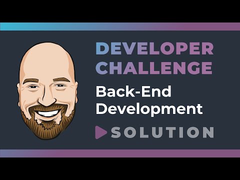 Solution: Back-End Development Challenge in C#