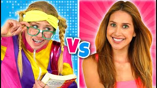 POPULAR VS NERD STUDENT. How to Become Popular in School. Totally WOW Comedy.