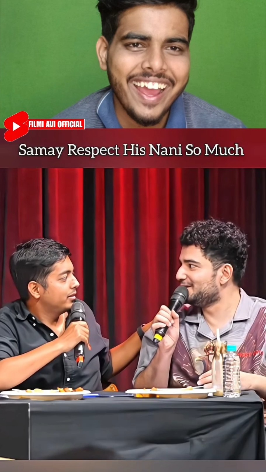 Samay Raina funny Jokes On Nani | India got latent Reaction Video | #shorts #remix