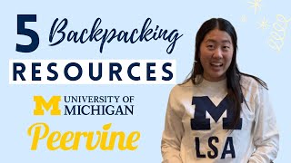 5 Backpacking Resources
